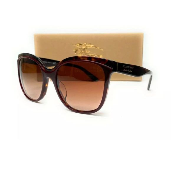 Burberry Women's Havana Brown Gradient Sunglasses!